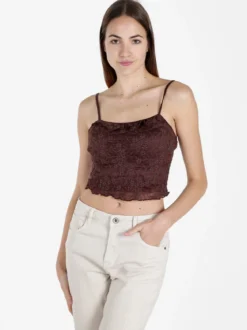 Solada Set donna 2 pezzi con top e cardigan in pizzo