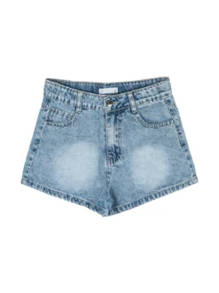 Solada Shorts da bambina in jeans a vita alta