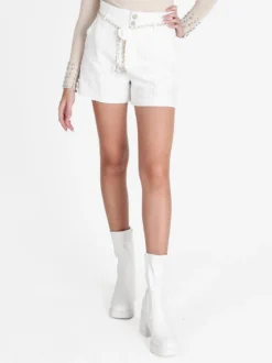 Solada Shorts donna a vita alta con lurex