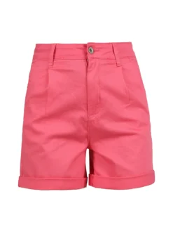Solada Shorts donna a vita alta in cotone