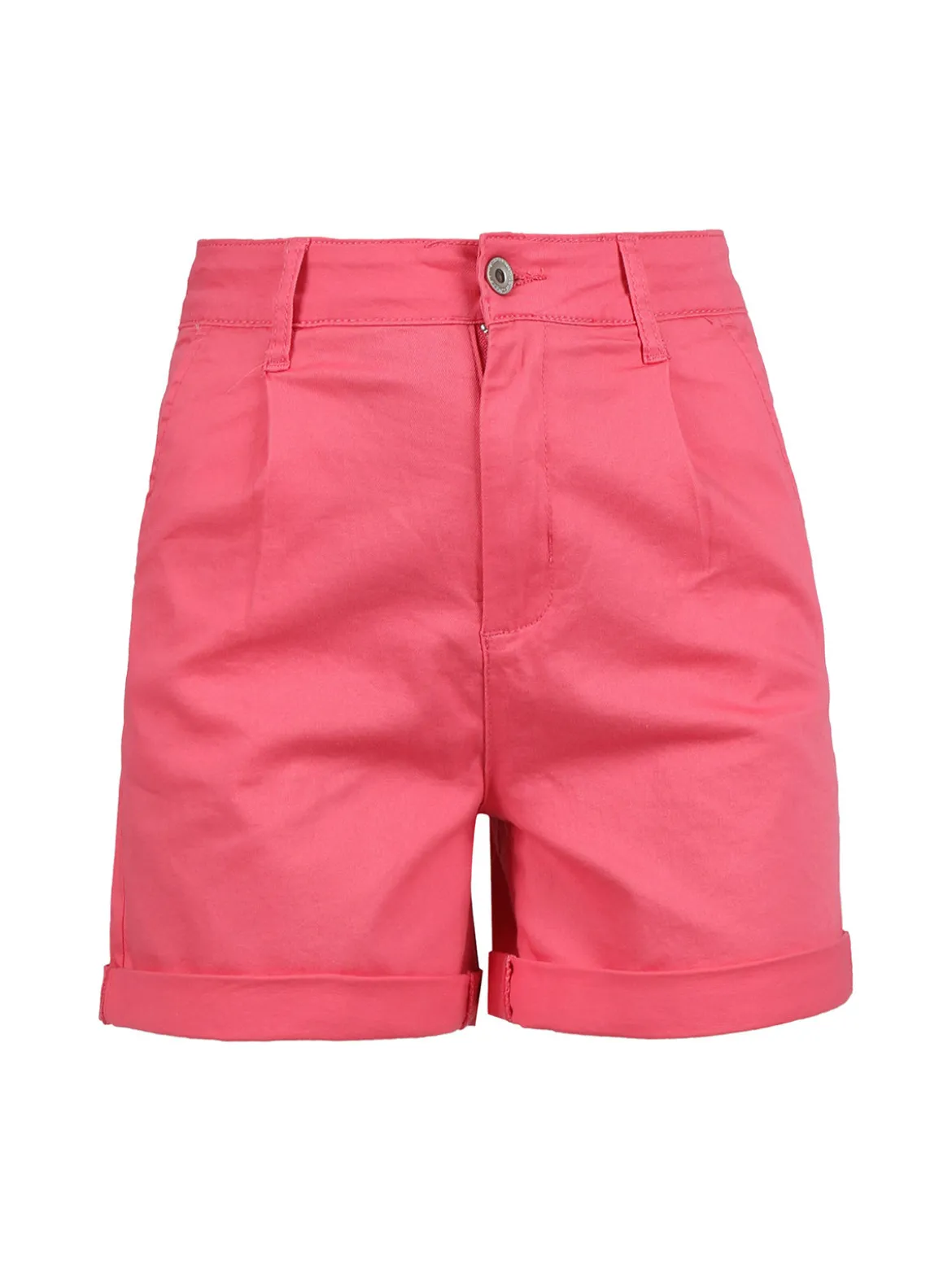 Solada Shorts donna a vita alta in cotone