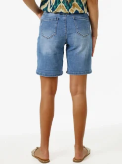 Solada Shorts donna in jeans con strappi - jeans