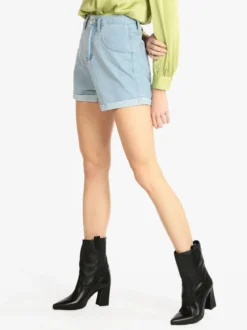 Solada Shorts in jeans donna a vita alta