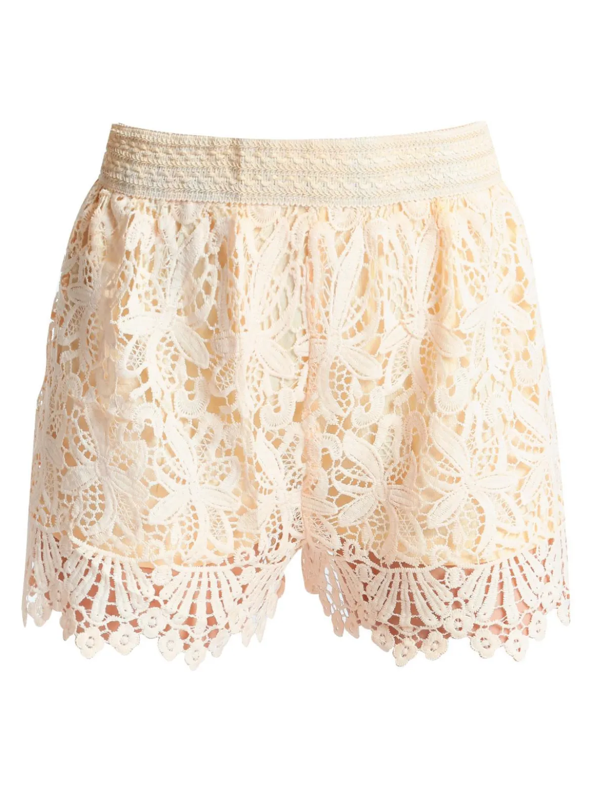 Solada Shorts in pizzo macramè
