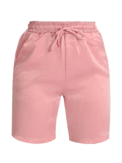 Solada Shorts morbidi donna effetto raso