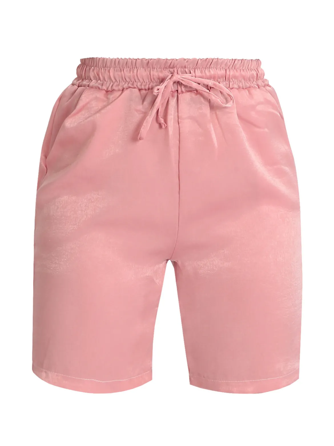 Solada Shorts morbidi donna effetto raso