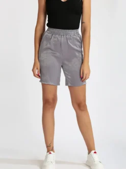 Solada Shorts morbidi donna effetto raso