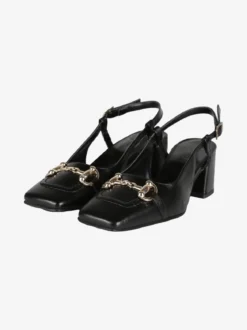 Solada Slingback in pelle da donna con punta quadrata