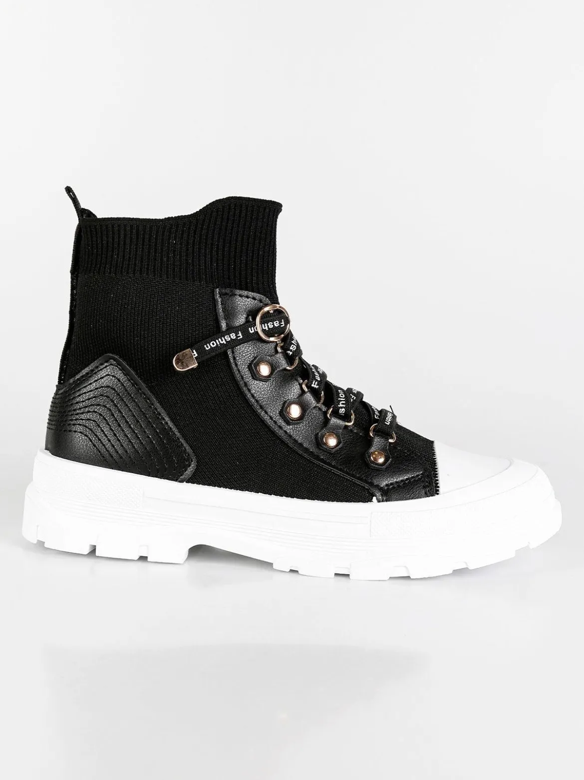 Solada Sneakers alte slip on donna