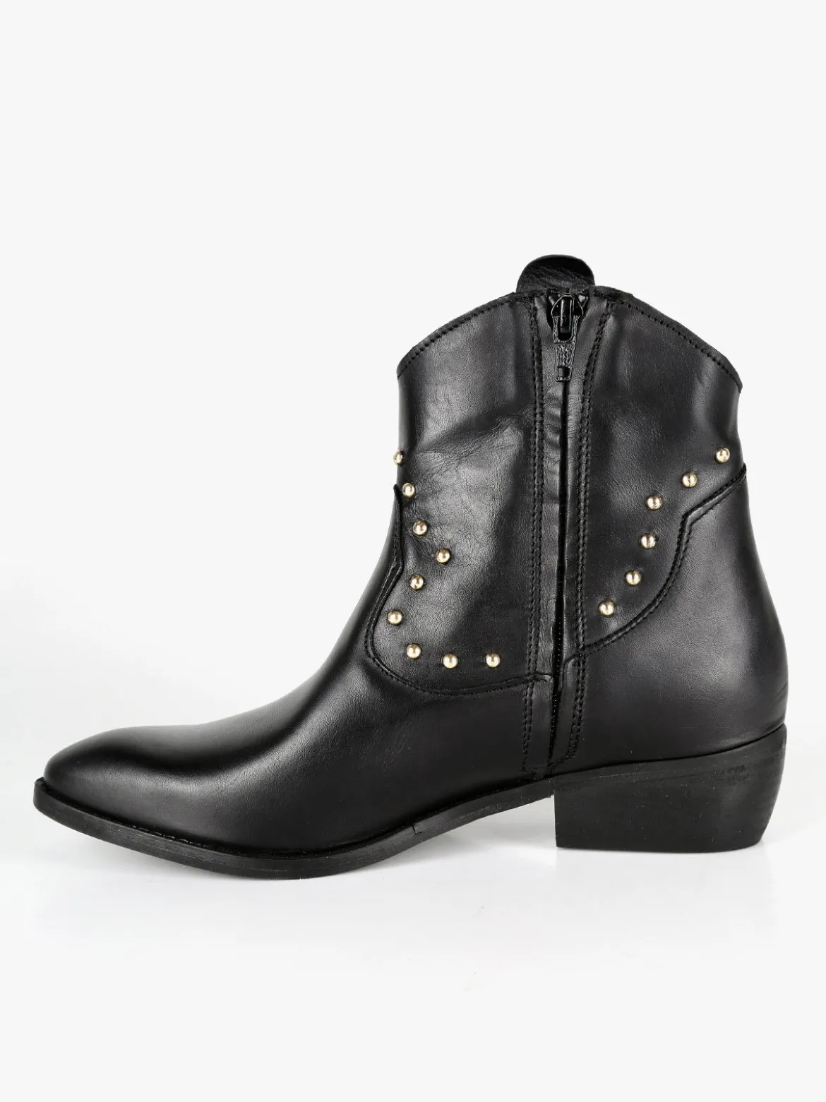 Solada Stivaletti in pelle donna con borchie