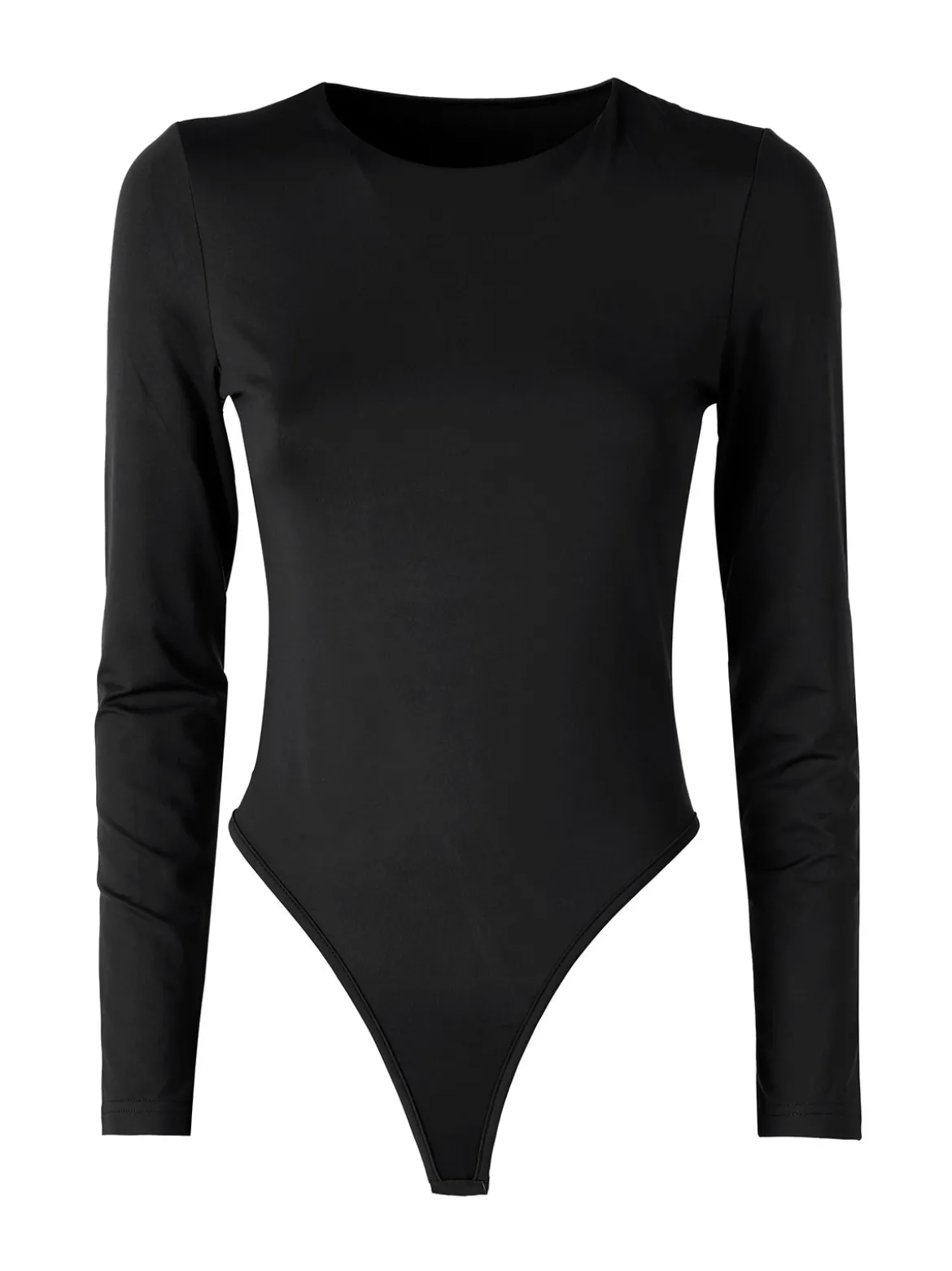 Solada Top body da donna a maniche lunghe - nero