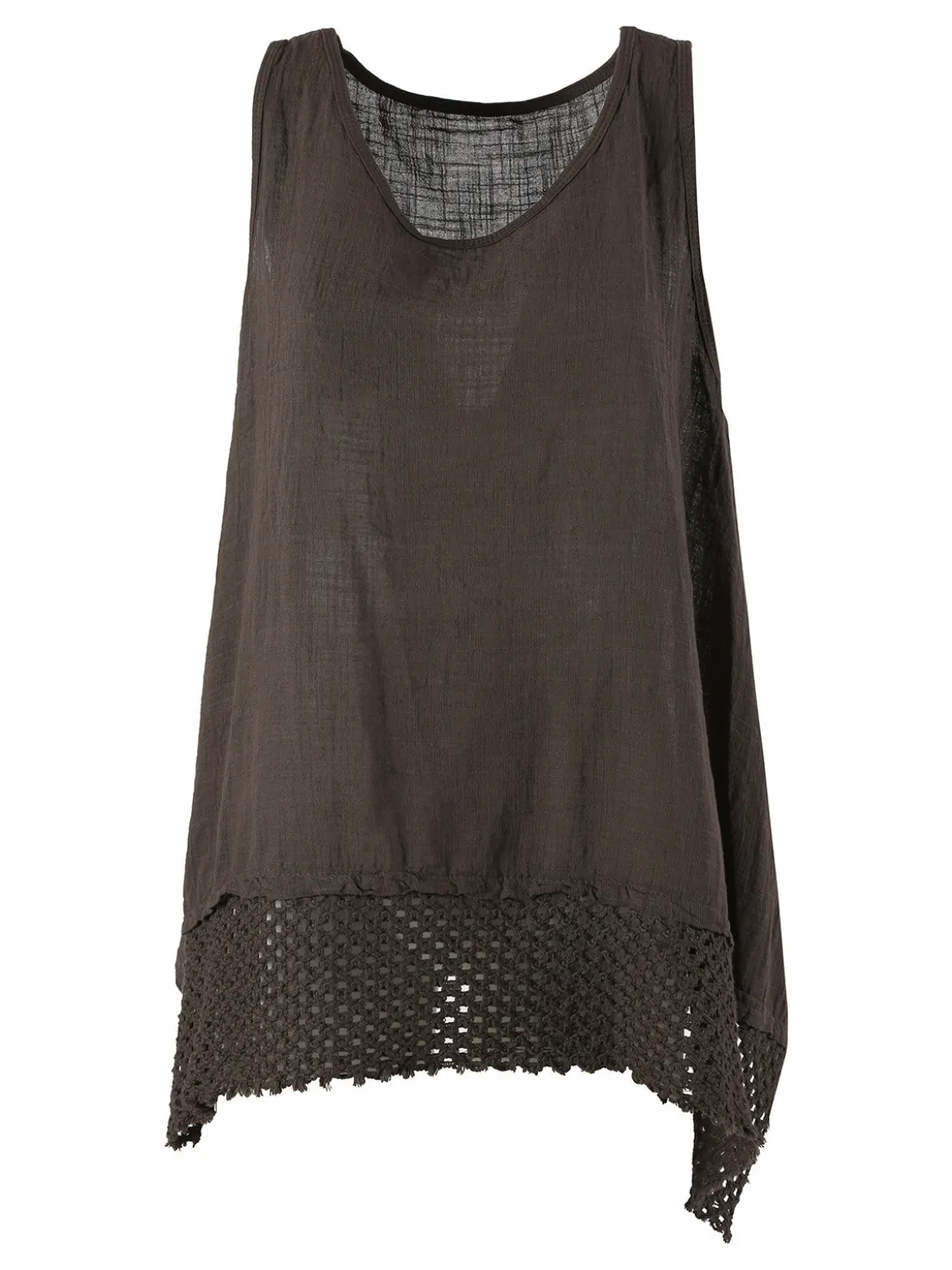 Solada Top donna oversize in cotone