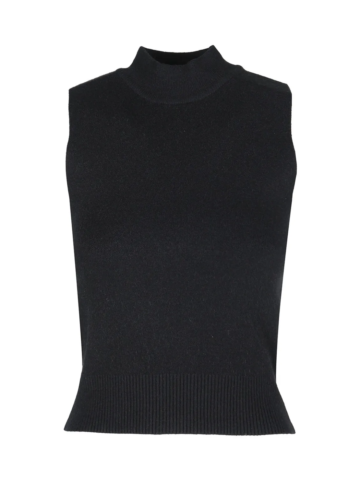 Solada Top donna smanicato in maglia