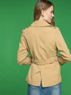 Solada Trench corto da donna a doppiopetto