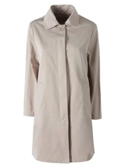 Solada Trench impermeabile da donna con bottoni - beige