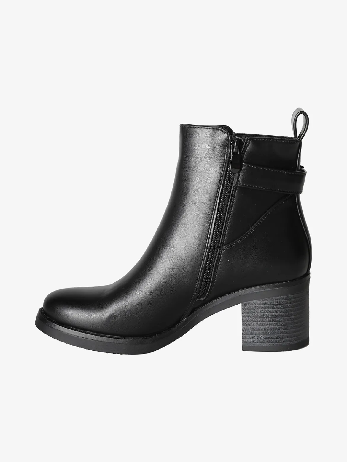 Solada Tronchetti donna con tacco largo e zip