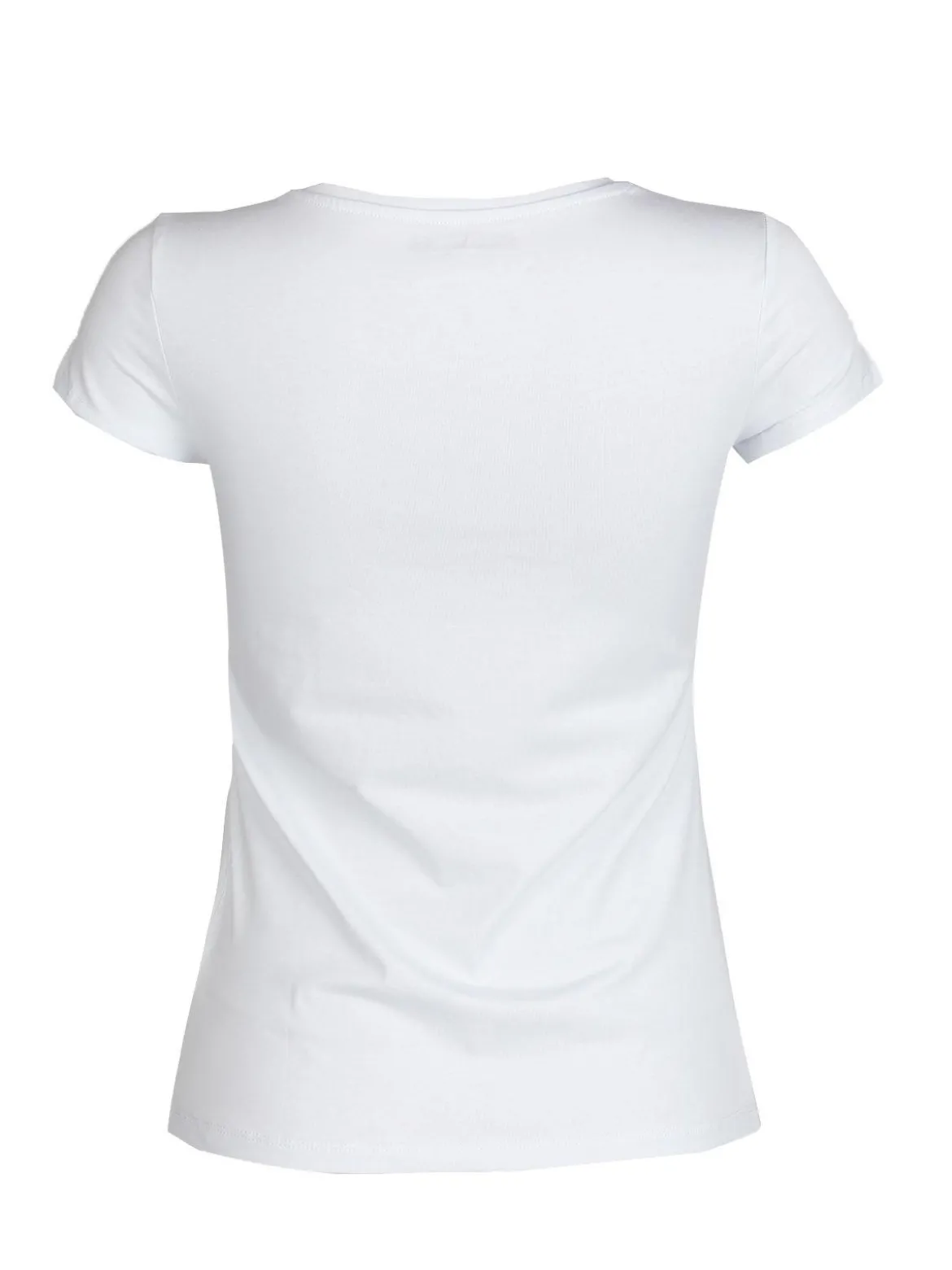 Solada T-shirt con stampa e perline