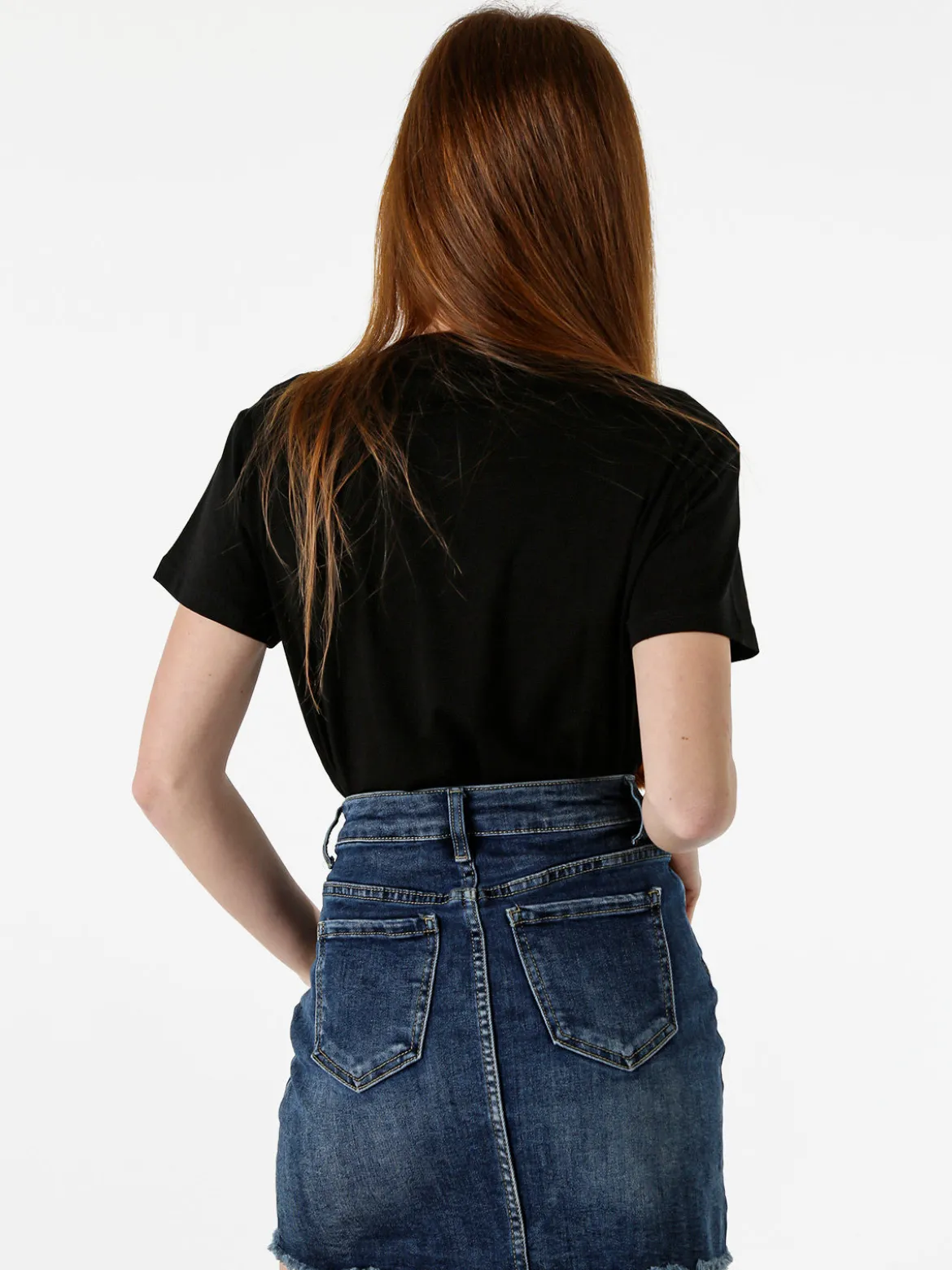 Solada T-shirt da donna in cotone con stampa e strass
