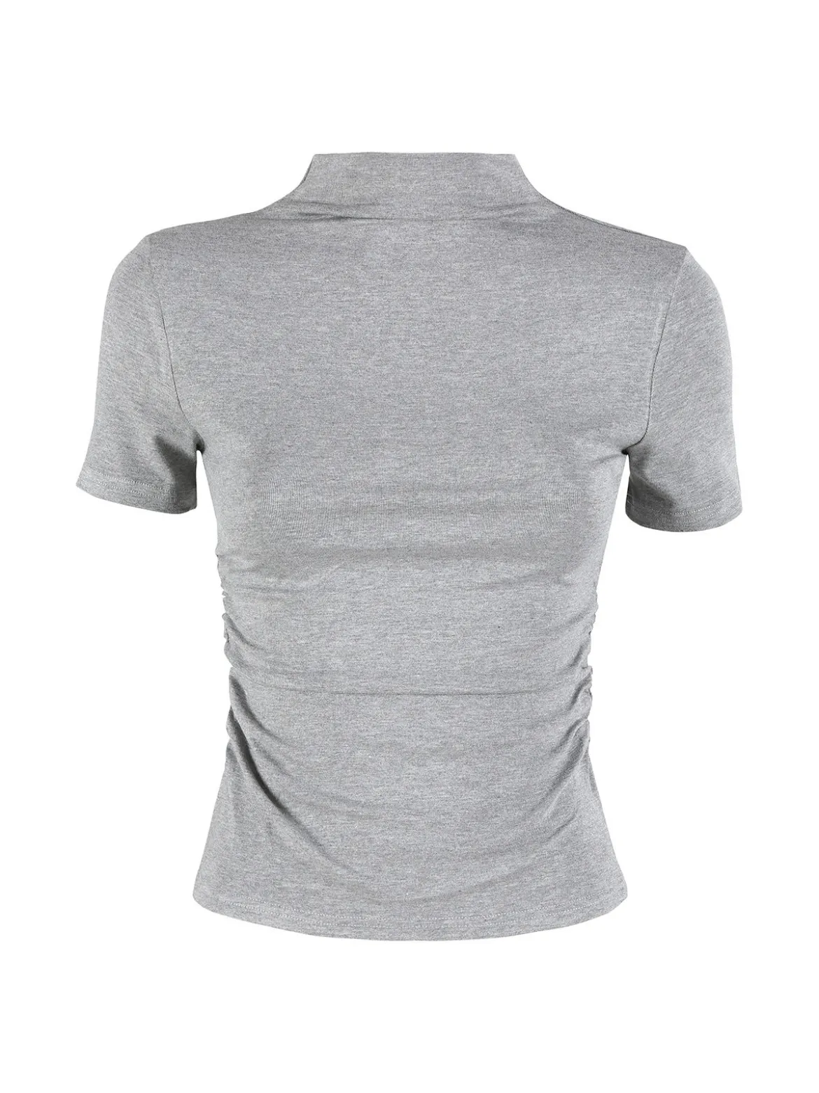 Solada T-shirt donna accollata - grigio
