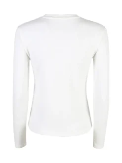Solada T-shirt donna a maniche lunghe - bianco