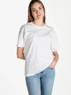 Solada T-shirt donna con strass