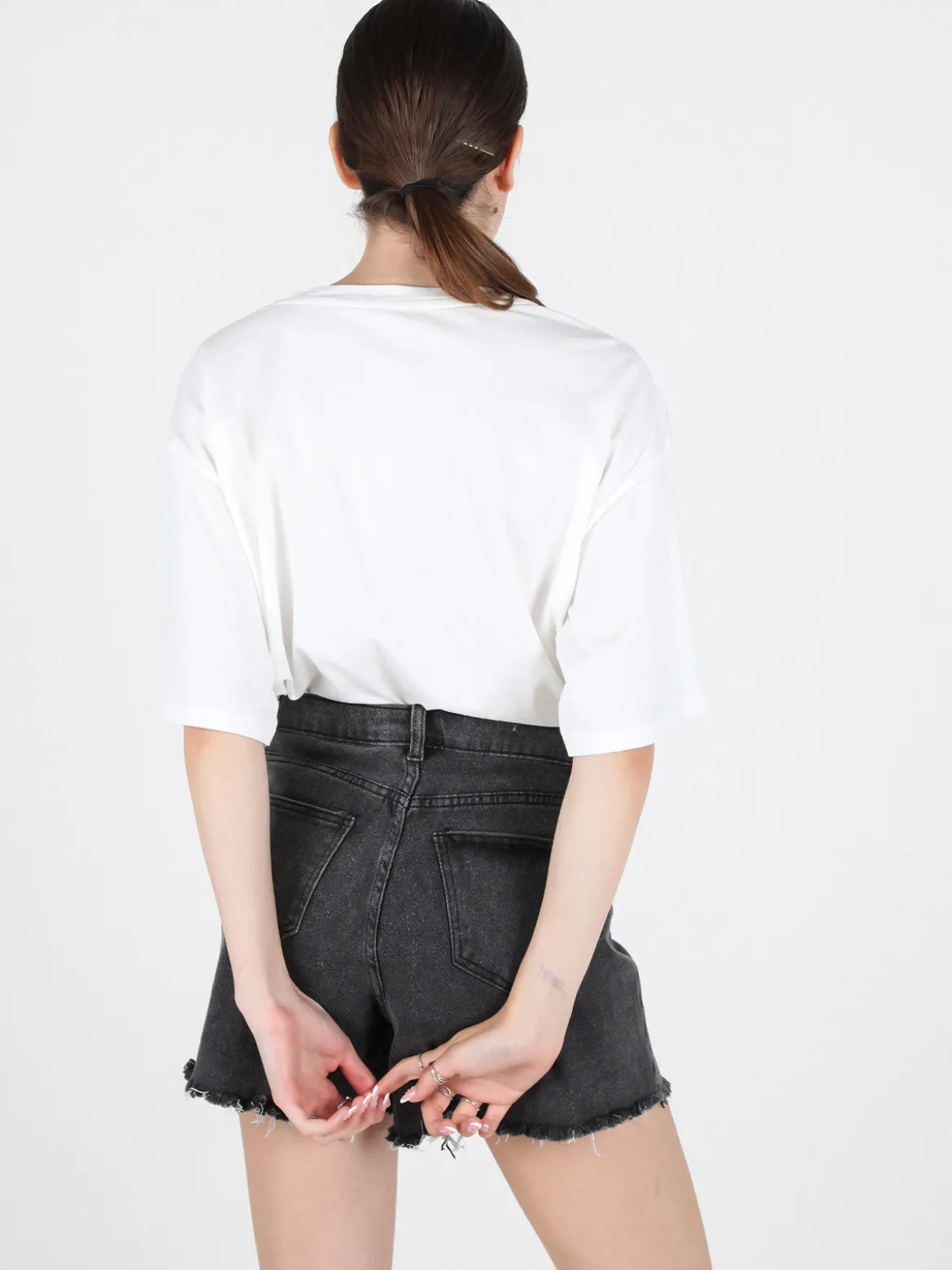 Solada T-shirt donna in cotone con taschino