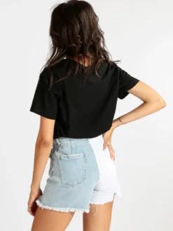 Solada T-shirt donna in cotone monocolore