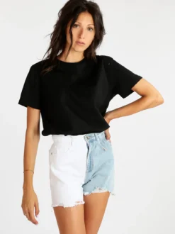 Solada T-shirt donna in cotone monocolore