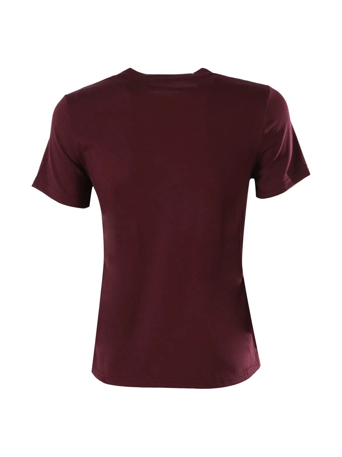 Solada T-shirt girocollo da donna - bordeaux