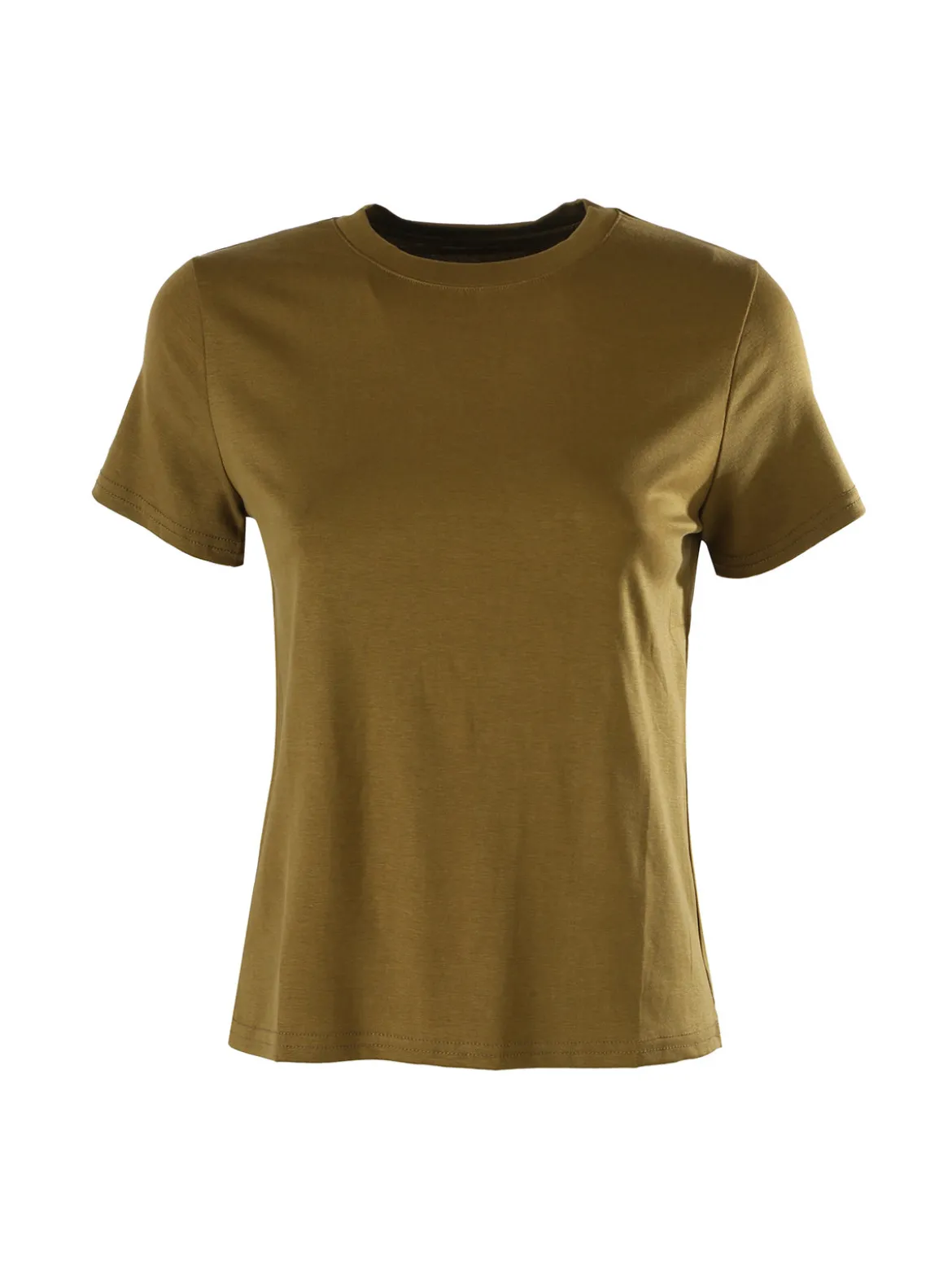 Solada T-shirt girocollo da donna - oliva