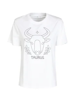 Solada T-shirt manica corta donna segno zodiacale Toro