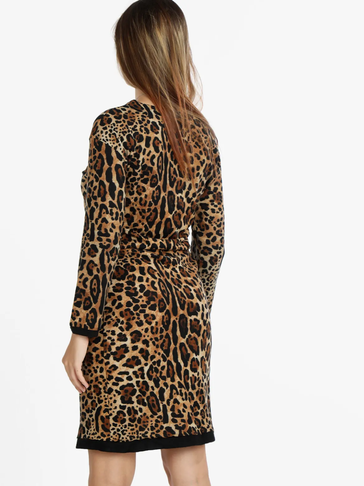 Solada Vestito donna con stampa animalier