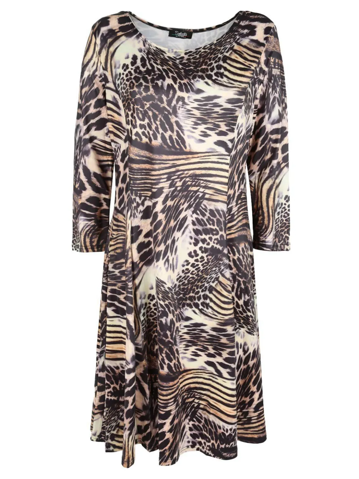 Solada Vestito donna fantasia animalier