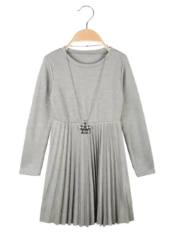 Solada Vestito donna plissettato a manica lunga