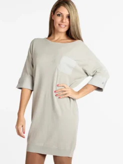 Solada Vestito in maglia con maniche a 3/4