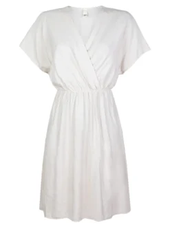 Solada Vestito svasato donna con scollo a portafoglio