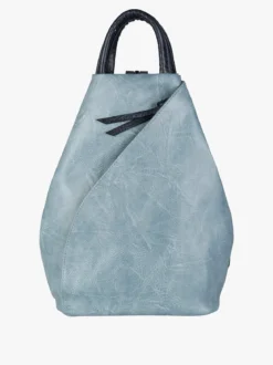 Solada Zaino da donna in ecopelle - azzurro