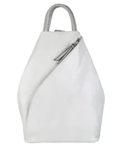 Solada Zaino da donna in ecopelle - grigio chiaro