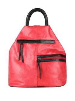 Solada Zaino donna in ecopelle - rosso