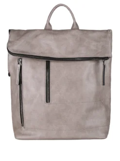 Solada Zaino donna porta pc in ecopelle - tortora