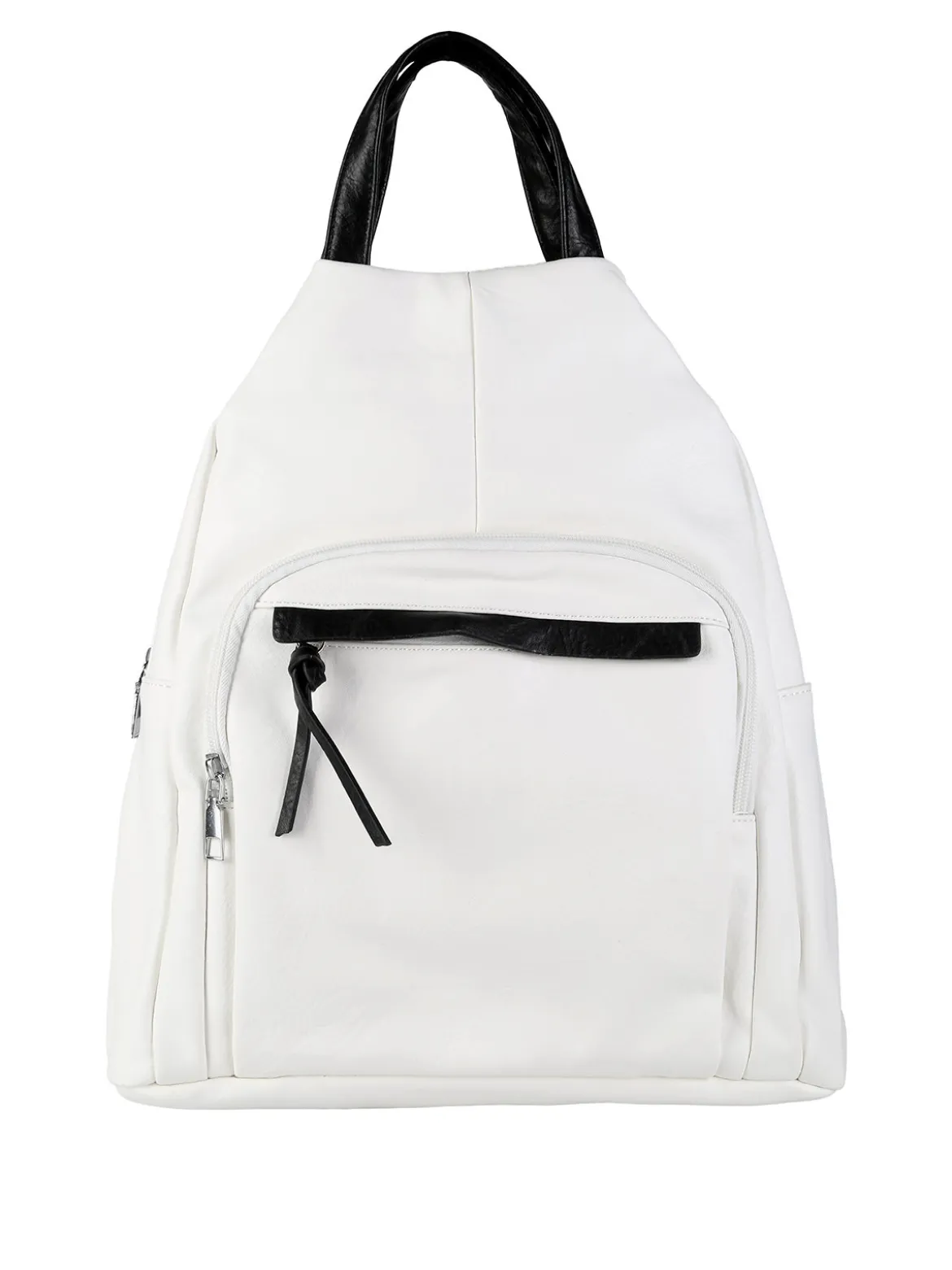 Solada Zaino in ecopelle da donna - bianco