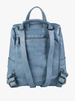 Solada Zaino in ecopelle da donna - blu