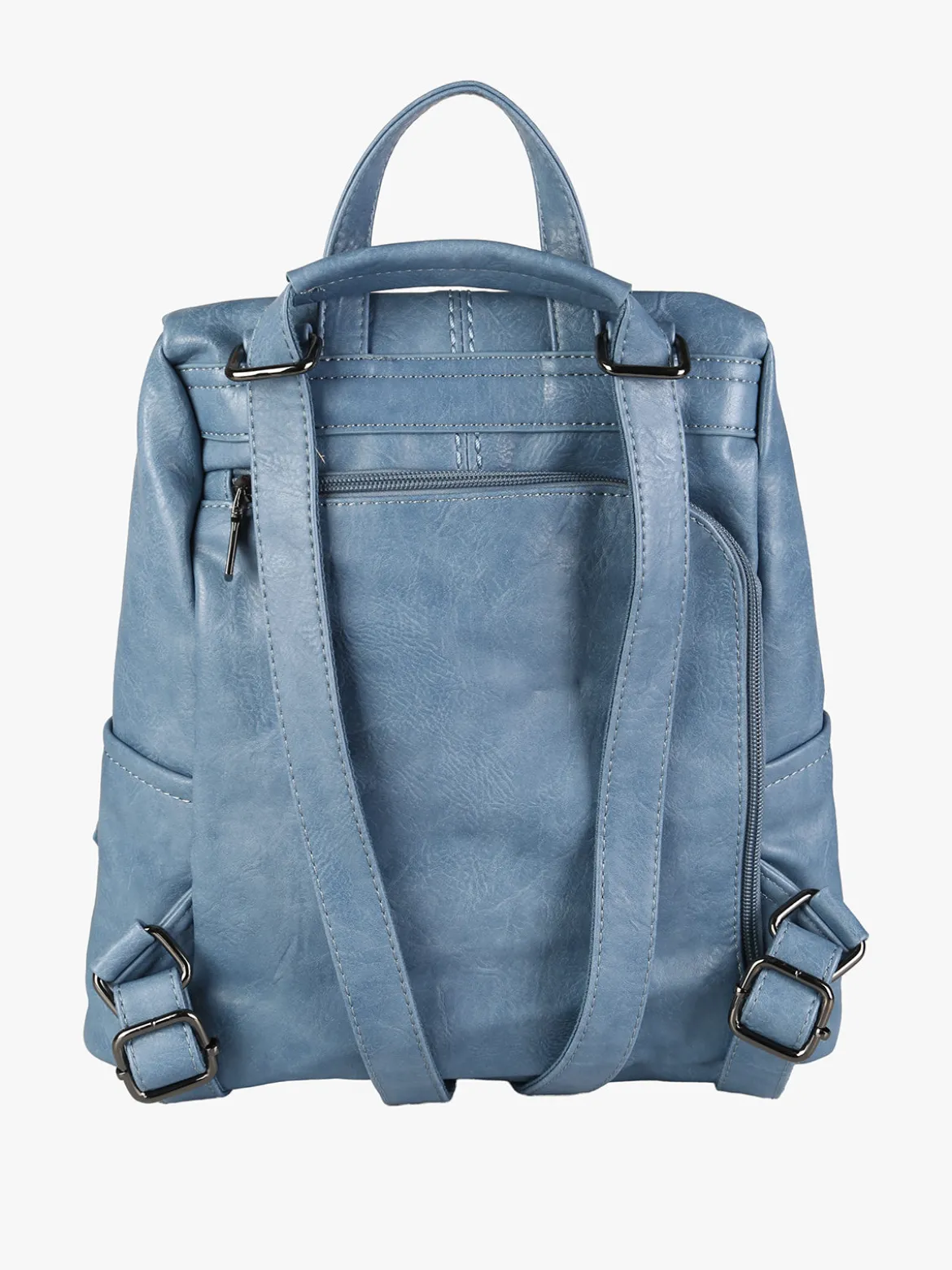 Solada Zaino in ecopelle da donna - blu