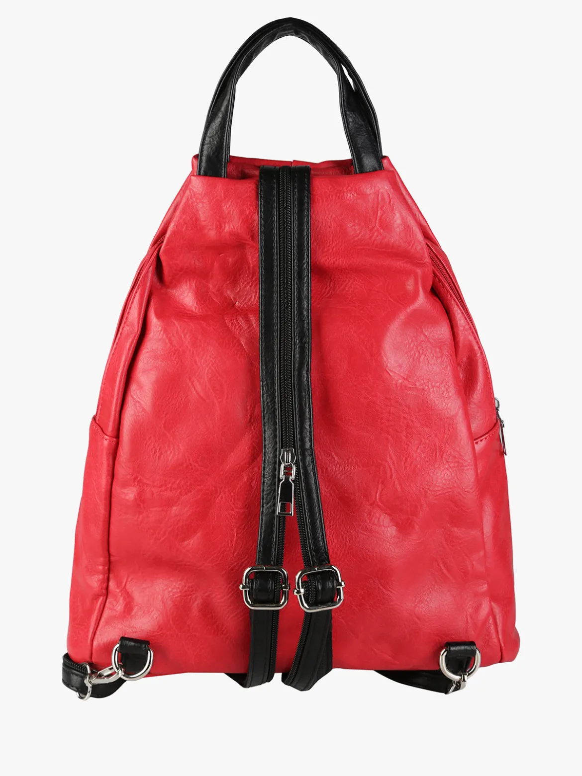 Solada Zaino in ecopelle da donna - rosso