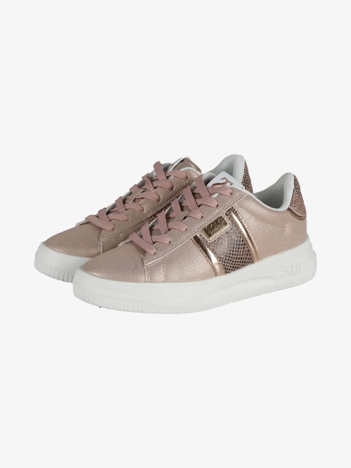 Solo Soprani GRAZIA ANIMAL GLITTER Sneakers donna stringate