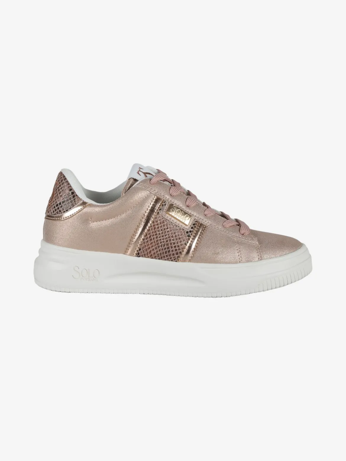 Solo Soprani GRAZIA ANIMAL GLITTER Sneakers donna stringate