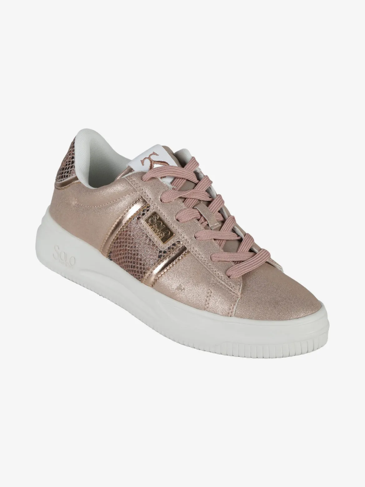 Solo Soprani GRAZIA ANIMAL GLITTER Sneakers donna stringate