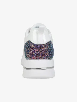 Solo Soprani Sneakers donna glitter con platform