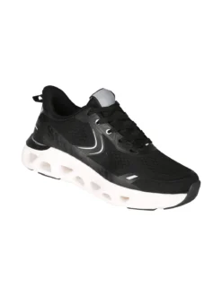 Sport Sneakers donna sportive in maglia - nero
