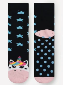 Stylosa Calze antiscivolo bimba con unicorno